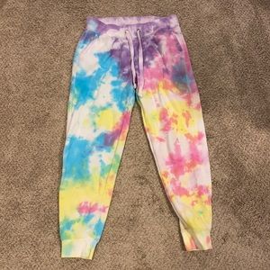 Tie dye sweatpants